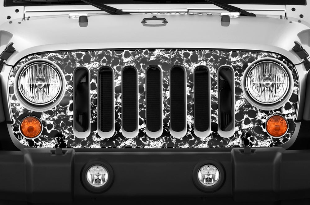 Jeep Wrangler Grille Skin Graphics ('07-'16)