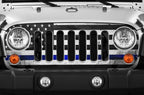 Jeep Wrangler Grille Skin Graphics ('07-'16)