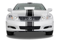 Lexus GS Vinyl Stripes Wrap Kit (2006-2013) Racing Stripes - RacerX Customs