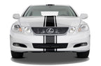 Lexus GS Vinyl Stripes Wrap Kit (2006-2013) Racing Stripes - RacerX Customs
