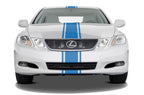 Lexus GS Vinyl Stripes Wrap Kit (2006-2013) Racing Stripes - RacerX Customs
