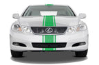 Lexus GS Vinyl Stripes Wrap Kit (2006-2013) Racing Stripes - RacerX Customs