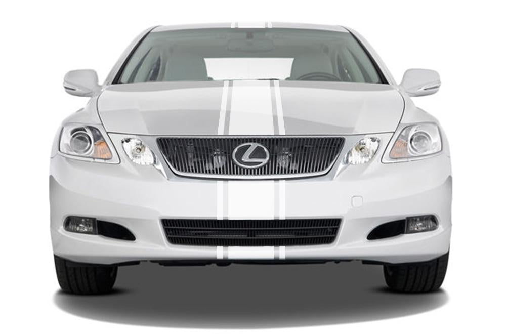 Lexus GS Vinyl Stripes Wrap Kit (2006-2013) Racing Stripes - RacerX Customs