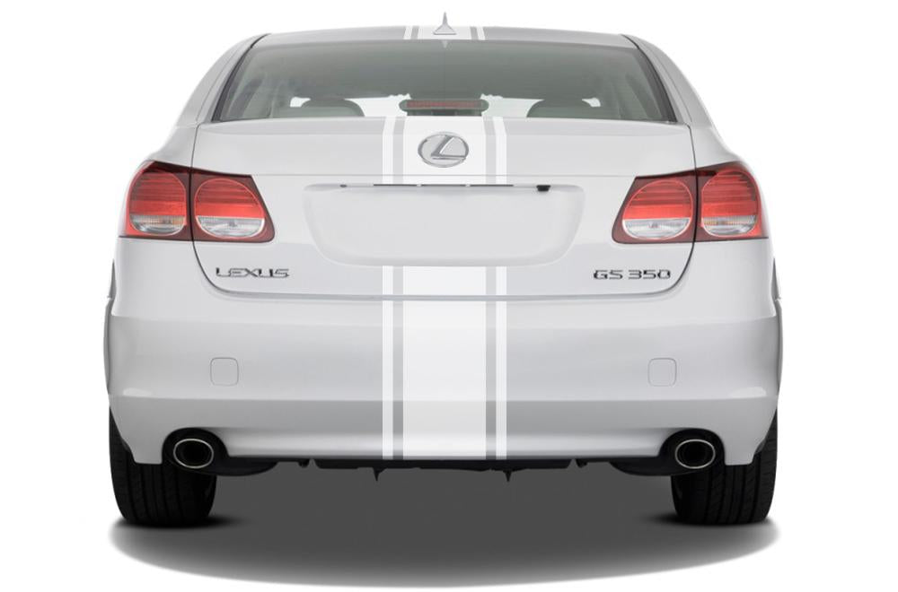 Lexus GS Vinyl Stripes Wrap Kit (2006-2013) Racing Stripes - RacerX Customs