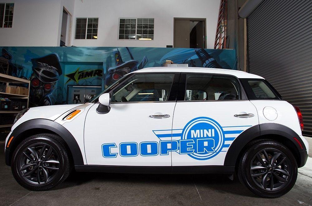 Mini Cooper Vinyl Side-Wrap Kit (2012-2014) - RacerX Customs