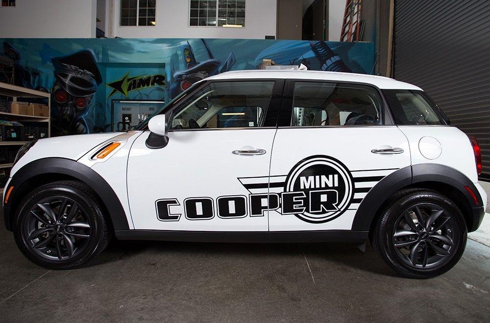 Mini Cooper Vinyl Side-Wrap Kit (2012-2014) - RacerX Customs