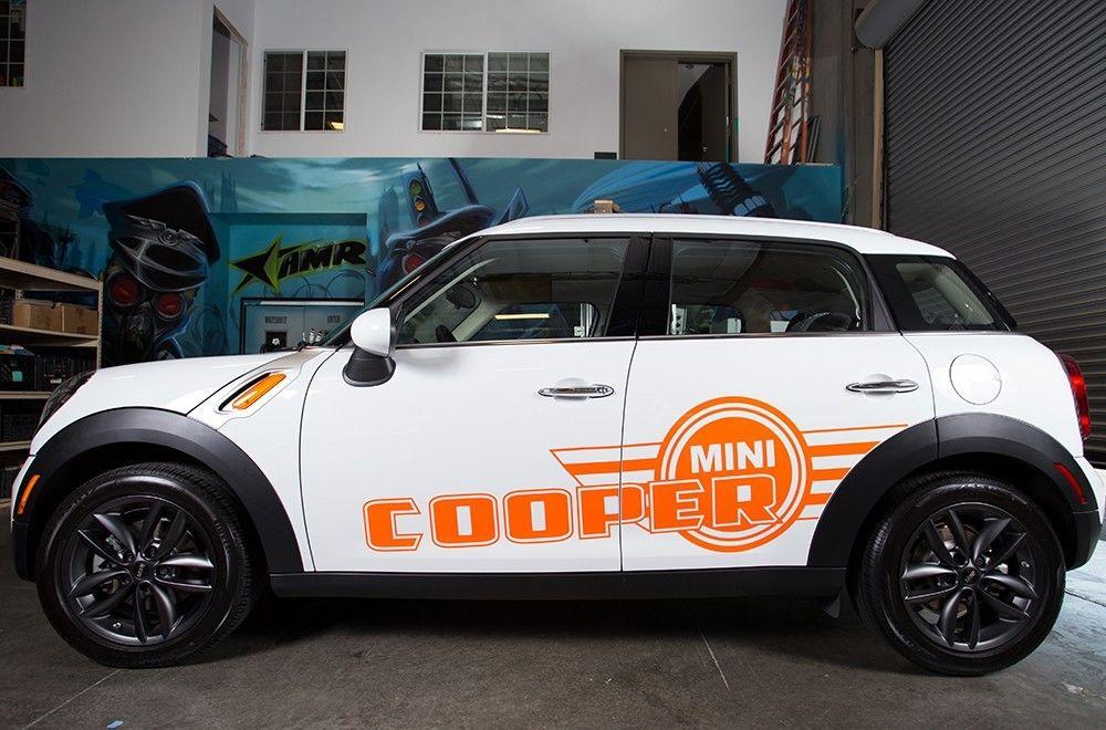 Mini Cooper Vinyl Side-Wrap Kit (2012-2014) - RacerX Customs