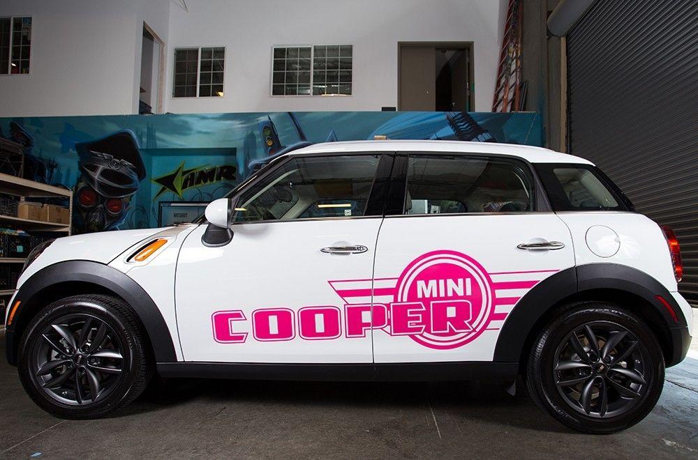 Mini Cooper Vinyl Side-Wrap Kit (2012-2014) - RacerX Customs