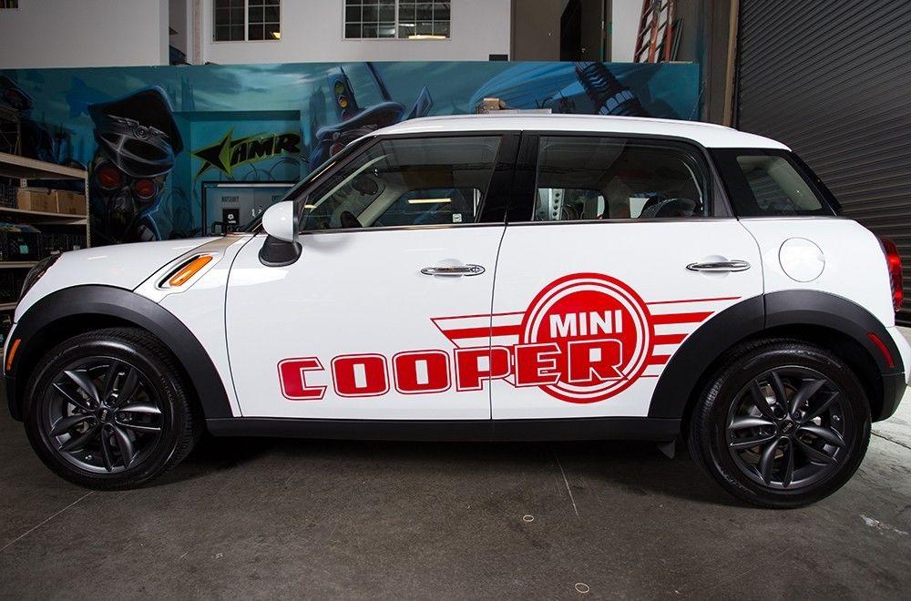 Mini Cooper Vinyl Side-Wrap Kit (2012-2014) - RacerX Customs