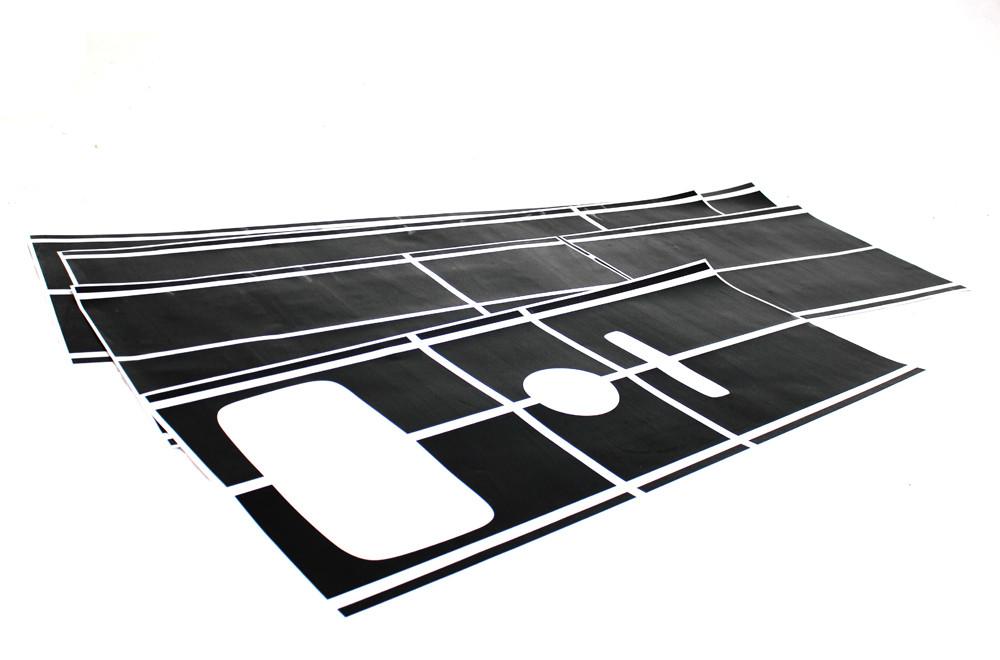 Ford Mustang Vinyl Stripes Wrap Kit (2005-2009) Racing Stripes - RacerX Customs