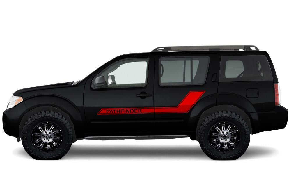 Nissan Pathfinder Vinyl Stripes Wrap Kit (2004-2012) - RacerX Customs