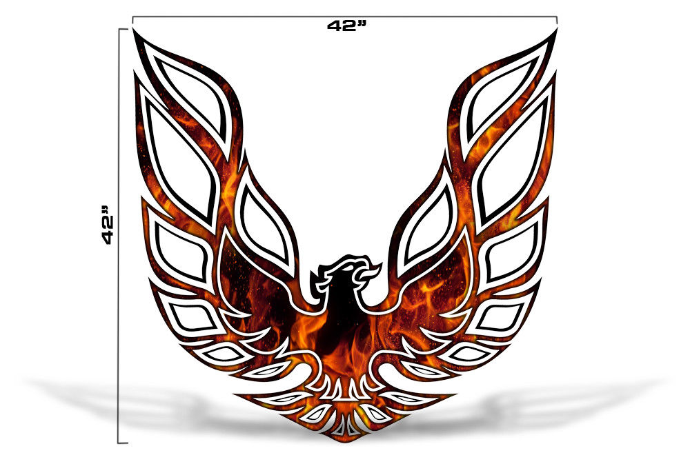Pontiac Trans-Am Hood Decal - FIREBIRD - RacerX Customs