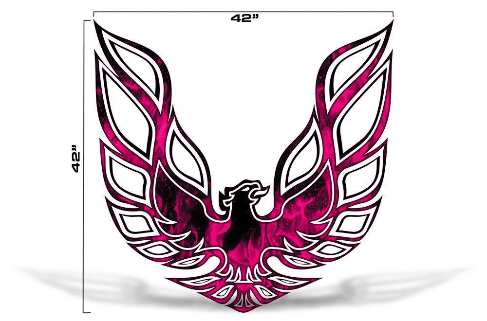 Pontiac Trans-Am Hood Decal - FIREBIRD - RacerX Customs
