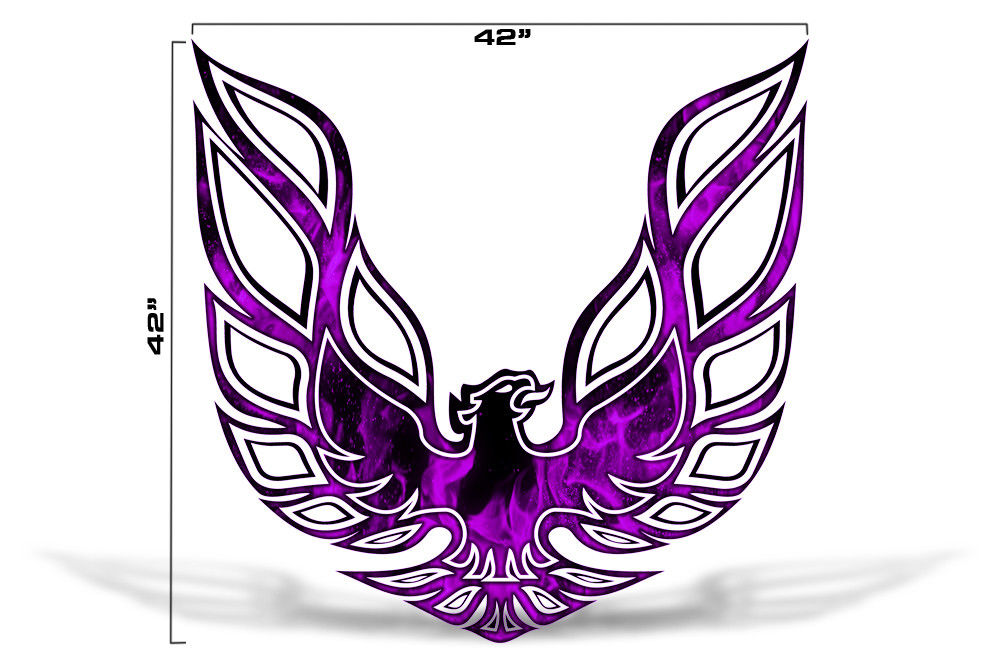 Pontiac Trans-Am Hood Decal - FIREBIRD - RacerX Customs