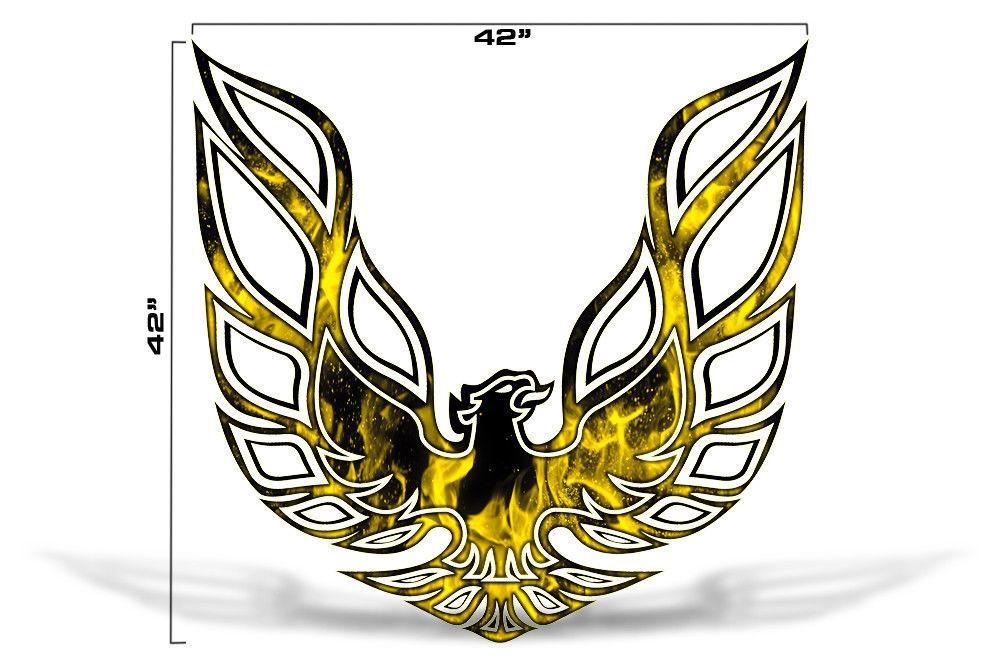 Pontiac Trans-Am Hood Decal - FIREBIRD - RacerX Customs
