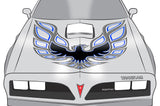Pontiac Trans-Am Firebird Hood Decal (13 color options) - RacerX Customs