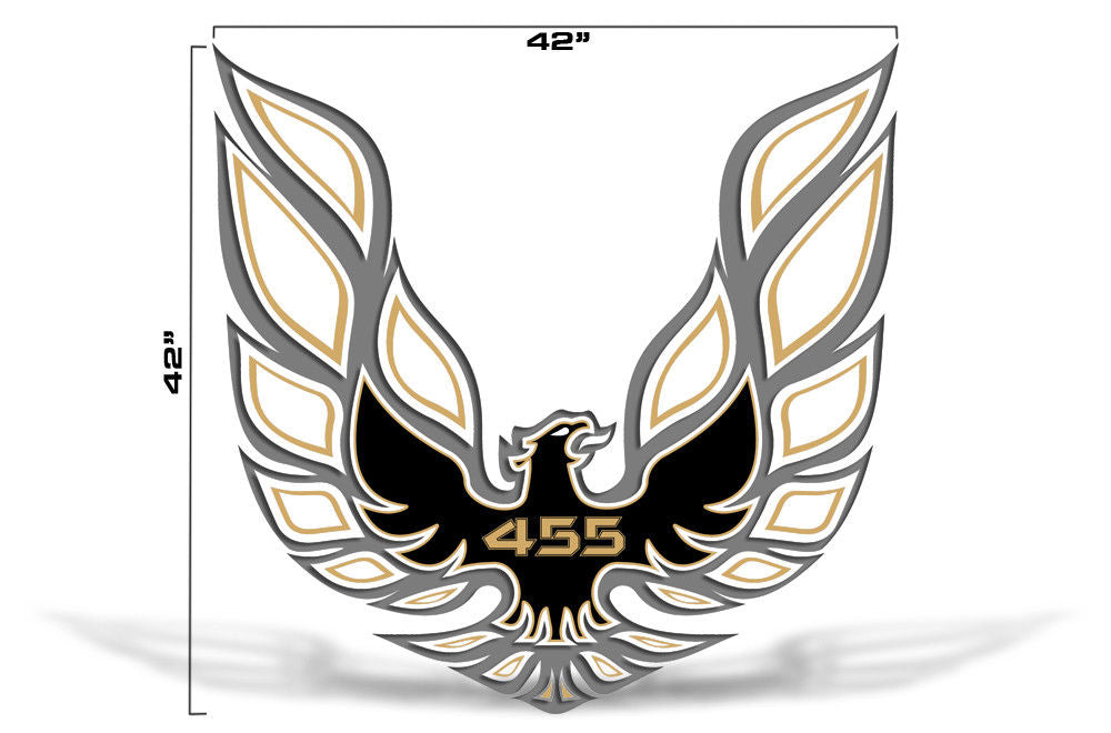 Pontiac Trans-Am Firebird Hood Decal (13 color options) - RacerX Customs