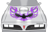 Pontiac Trans-Am Firebird Hood Decal (13 color options) - RacerX Customs