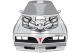 Pontiac TransAm Vinyl Firebird Graphic Wrap Decal - RacerX Customs