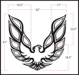 Pontiac TransAm Vinyl Firebird Graphic Wrap Decal - RacerX Customs