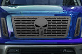 Titan Grille ('16-'19) Black Steel, Skull