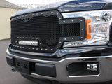 Ford F150 Custom Grille w/ LED Bar & Camera Mount (2018-2019) RC1X - RacerX Customs