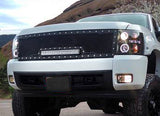 GMC Denali 2500/3500 Grille with LED Bar (2007-2010) RC1X - RacerX Customs