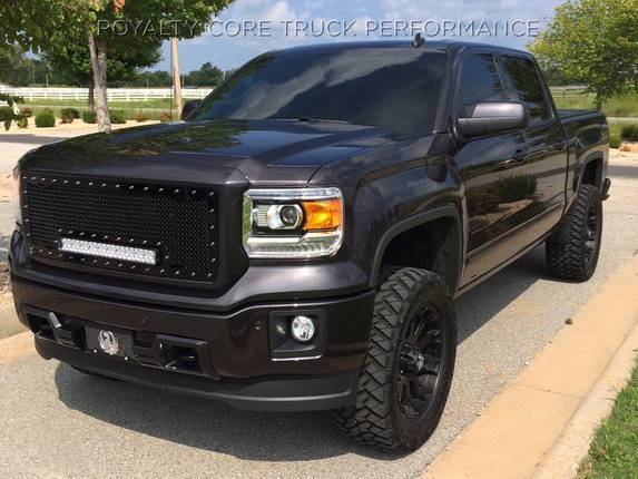 GMC Sierra 2500/3500 Grille with LED Bar (2007-2010) RCRX - RacerX Customs