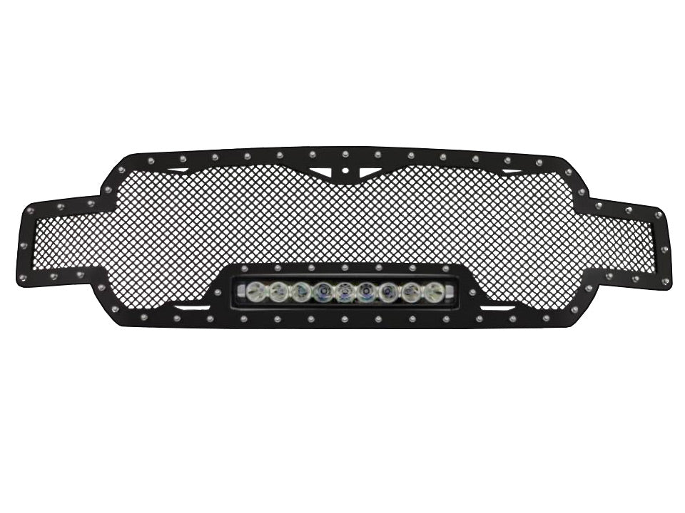 Ford F150 Custom Grille w/ LED Bar & Camera Mount (2018-2019) RC1X - RacerX Customs