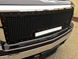 Chevy Silverado 1500 Custom Grille with LED Bar (2014-2015) RC1X - RacerX Customs
