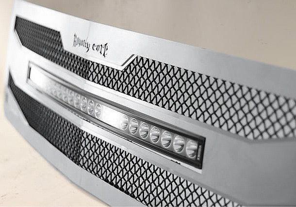 Ford Super Duty Custom Grille with LED Bar (2017-2019) RC4X - RacerX Customs