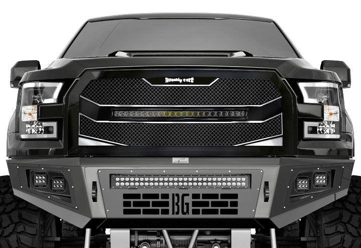 Ford F150 Custom Grille with LED Bar (2018-2019) RC4X - RacerX Customs