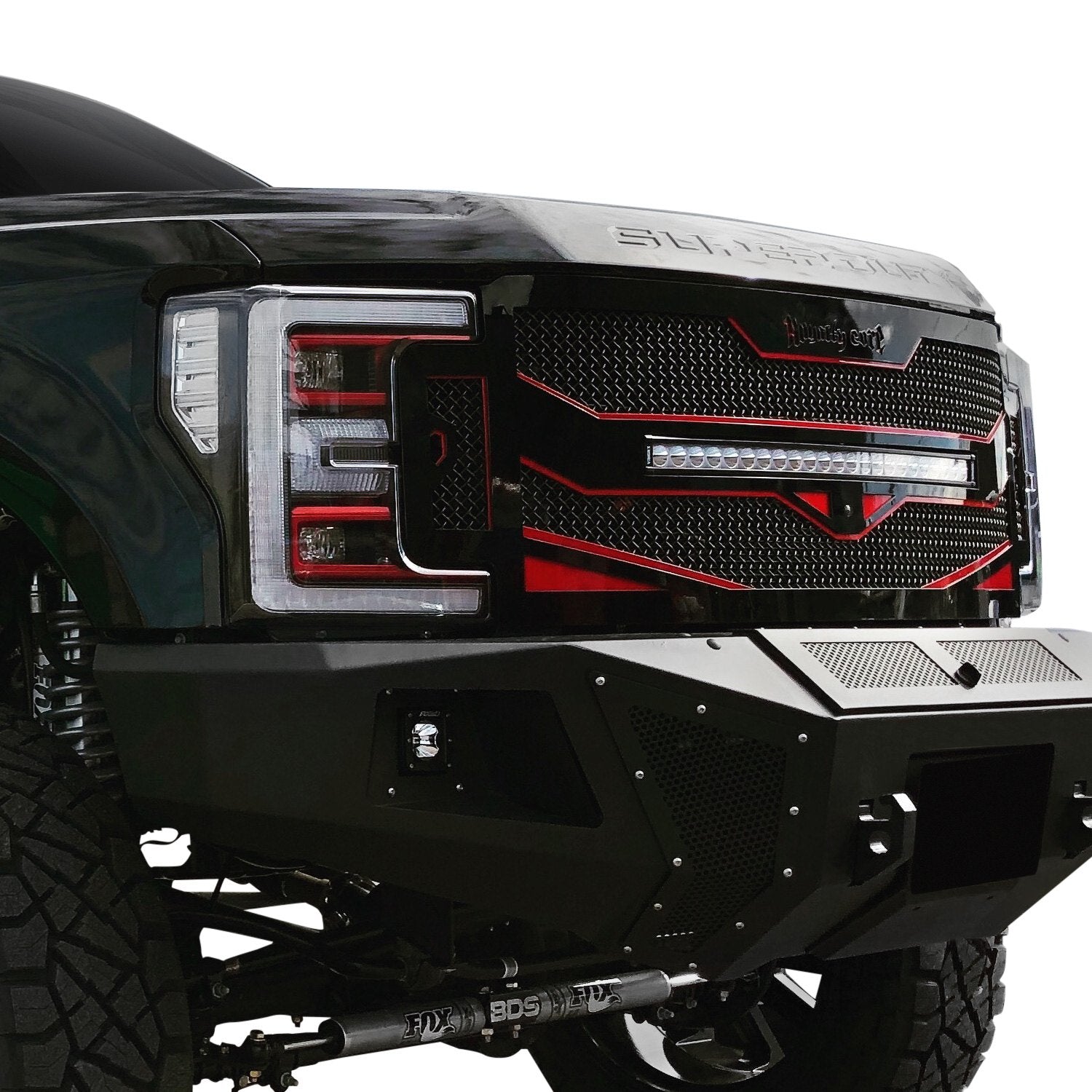 Ford F150 Custom Grille with LED Bar (2018-2019) RC4X - RacerX Customs