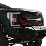 Ford Super Duty Custom Grille with LED Bar (2011-2016) RC4X - RacerX Customs