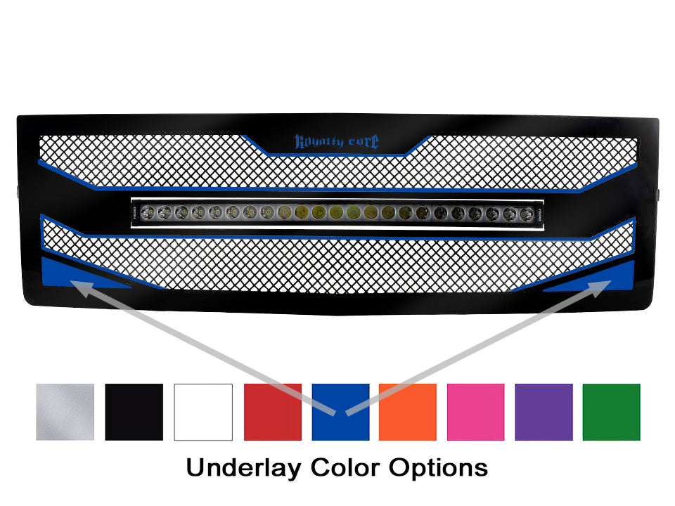 GMC Sierra 1500 Grille with LED Bar (2016-2018) RC4X - RacerX Customs