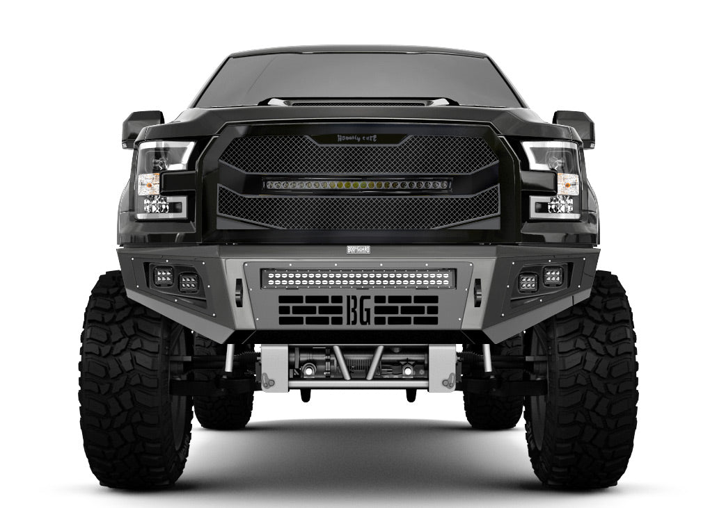 Ford Raptor Custom Grille with LED Bar (2017-2019) RC4X - RacerX Customs