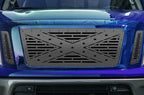 Titan Grille ('16-'19) Black Steel, REBEL - RacerX Customs | Auto Graphics, Truck Grilles and Accessories