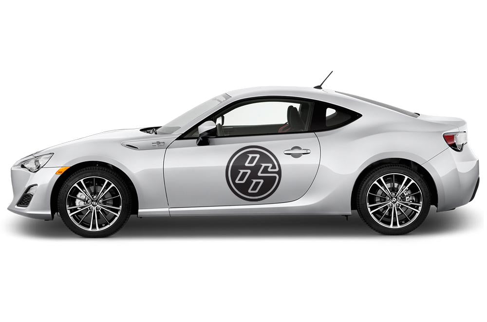 Scion FRS Vinyl Wrap Kit (2013-2014) T86 Graphic - RacerX Customs