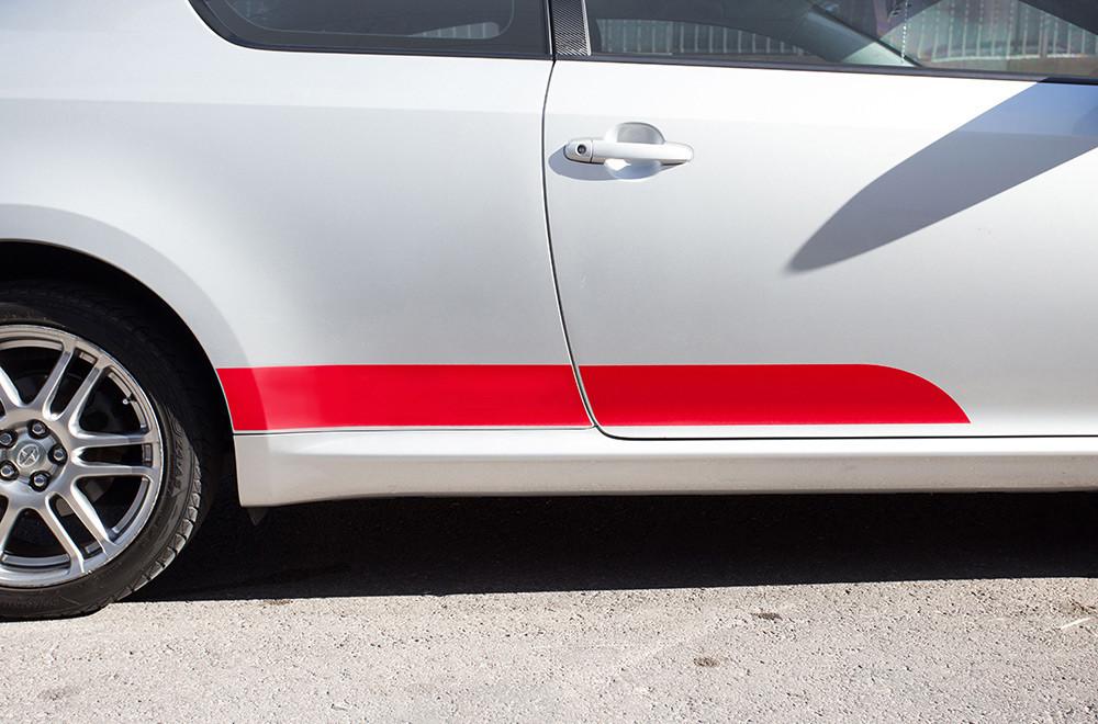 Scion TC Rocker Panel Stripes (2005-2010) - RacerX Customs