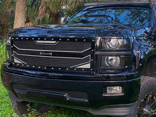 GMC Sierra 1500 Custom Grille (2007-2013) RC4 - RacerX Customs
