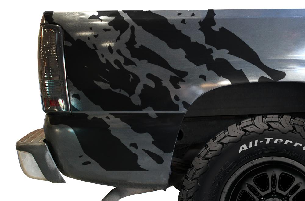 Chevy Silverado Quarter Panel Wrap (1999-2007) Ripped - RacerX Customs