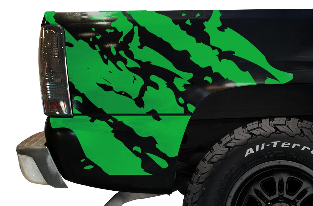 Chevy Silverado Quarter Panel Wrap (1999-2007) Ripped - RacerX Customs