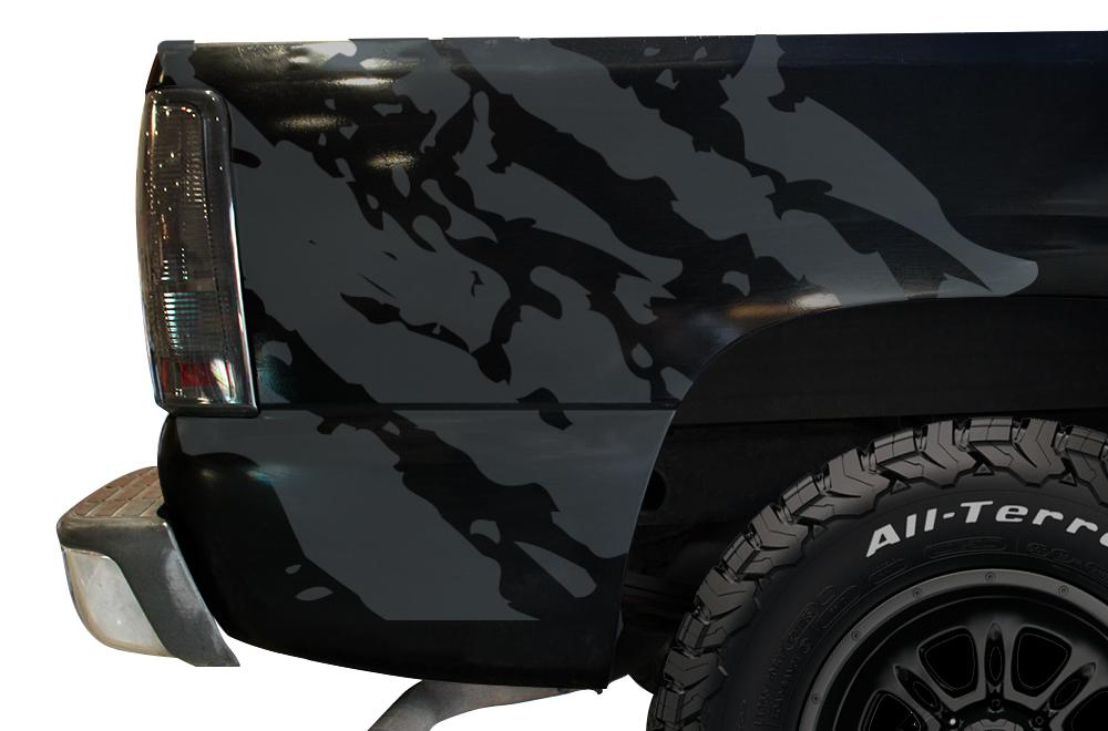 Chevy Silverado Quarter Panel Wrap (1999-2007) Ripped - RacerX Customs