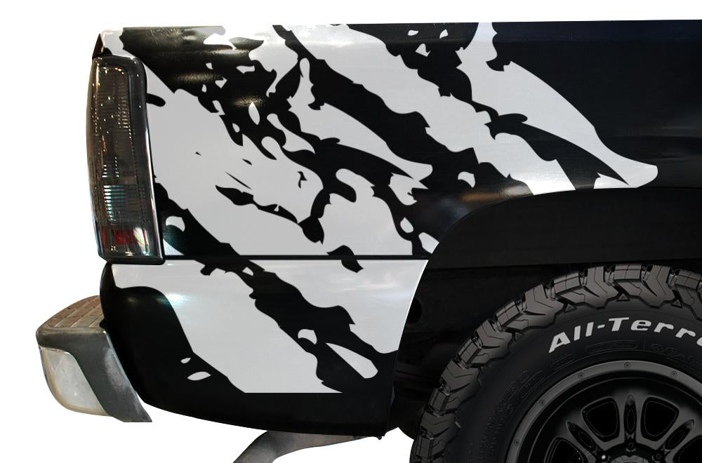 Chevy Silverado Quarter Panel Wrap (1999-2007) Ripped - RacerX Customs