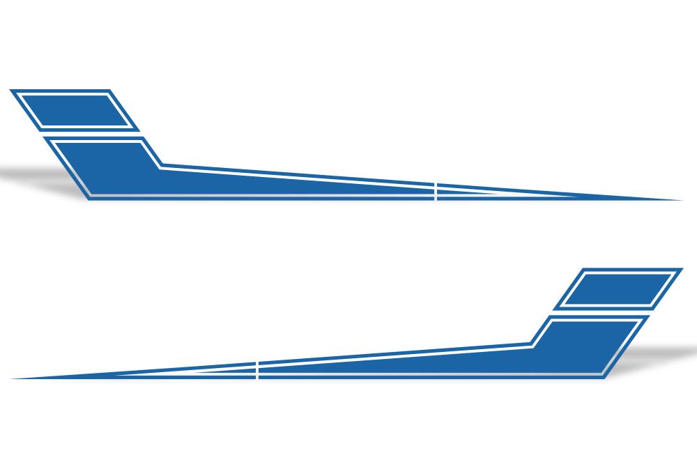 Chevy Silverado Vinyl Stripes Wrap Kit (1999-2007) Rally Stripes - RacerX Customs