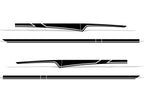 Chevy Silverado Vinyl Stripes Wrap Kit (1999-2007) Side Stripes - RacerX Customs