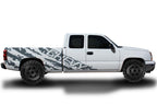 Chevy Silverado Extended Cab Wrap (1999-2007) Vinyl - Chevy-Shred - RacerX Customs