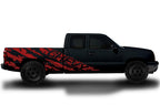 Chevy Silverado Extended Cab Wrap (1999-2007) Vinyl - Chevy-Shred - RacerX Customs