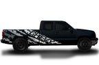 Chevy Silverado Extended Cab Wrap (1999-2007) Vinyl - Chevy-Shred - RacerX Customs