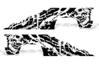 Chevy Silverado Extended Cab Wrap (1999-2007) Vinyl - Nightmare - RacerX Customs
